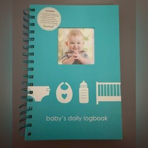 Pearhead Baby's Daily Logbook - Blue